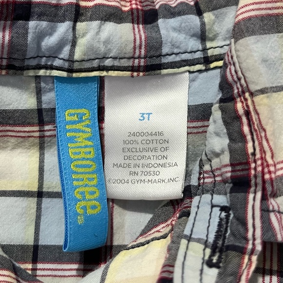 Gymboree poplin button down shirt size 3T - Picture 3 of 3